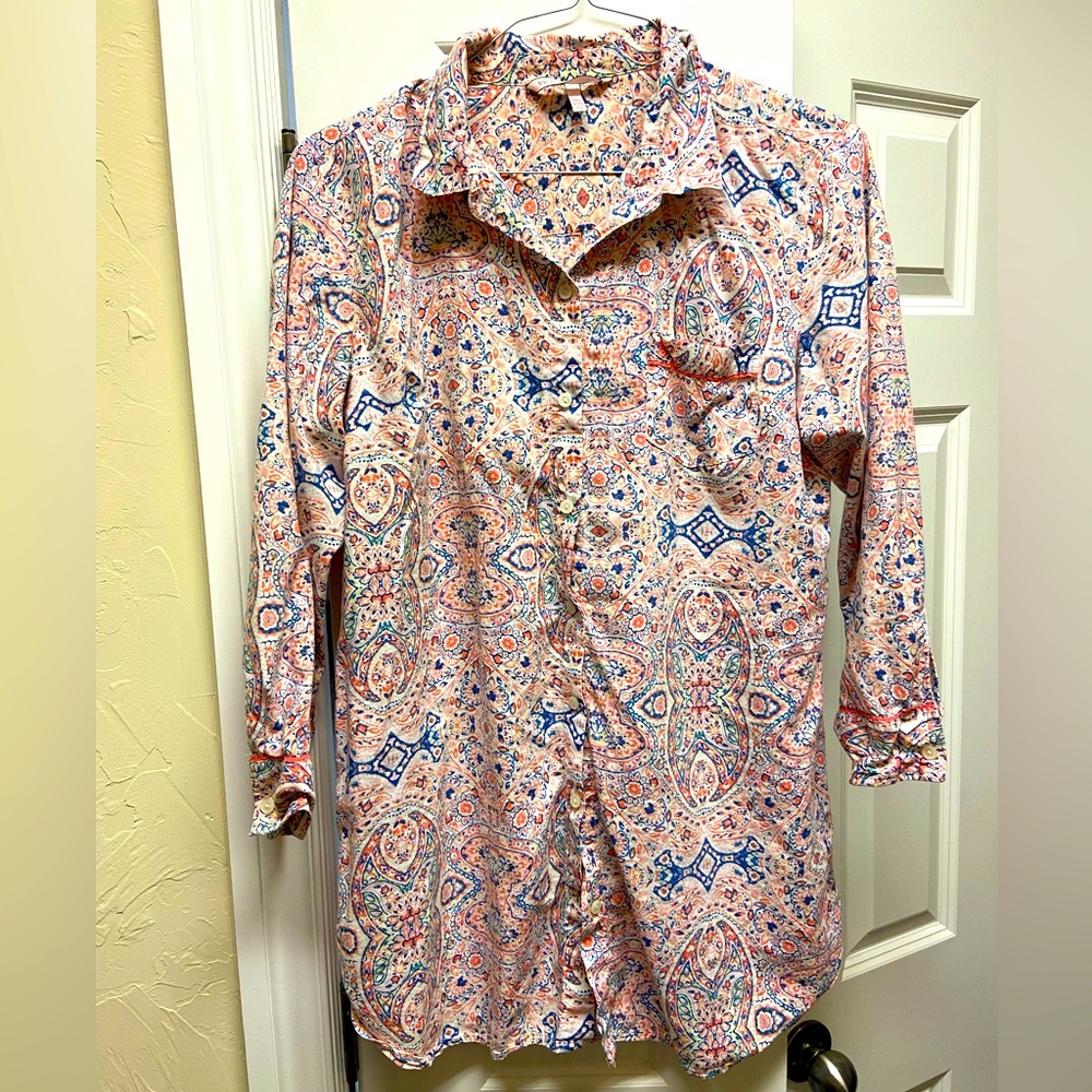 Victoria’s Secret button up sleep shirt